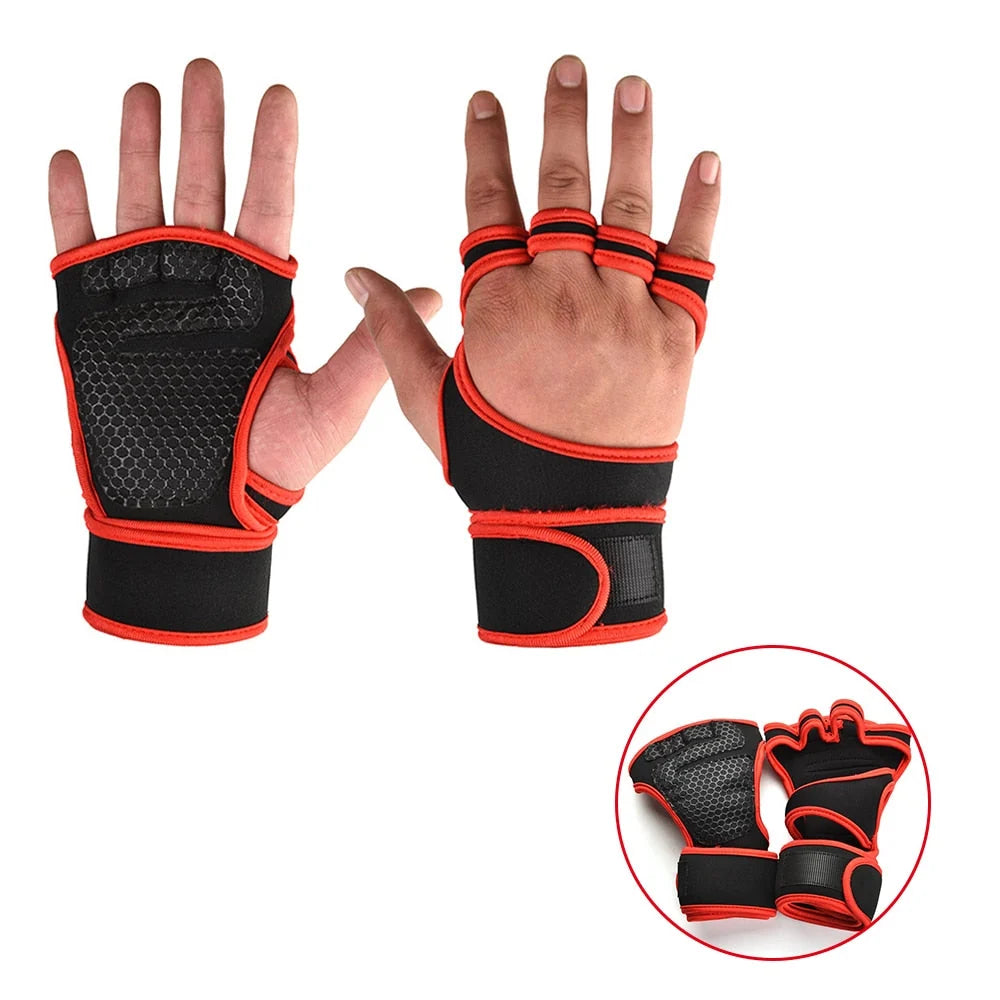 Weightlifting Gloves Power-Grip Breathable & Lightweight