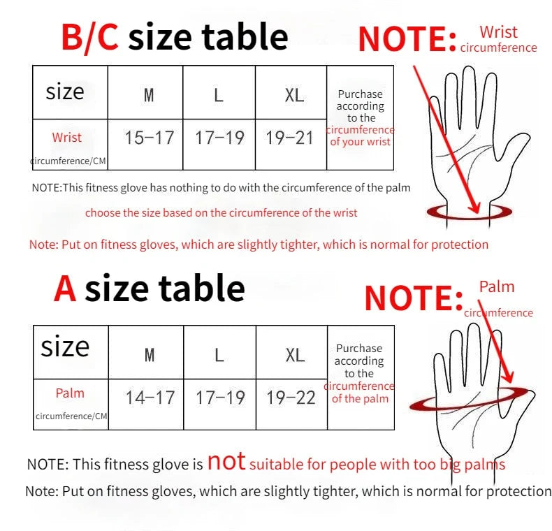 Weightlifting Gloves Power-Grip Breathable & Lightweight