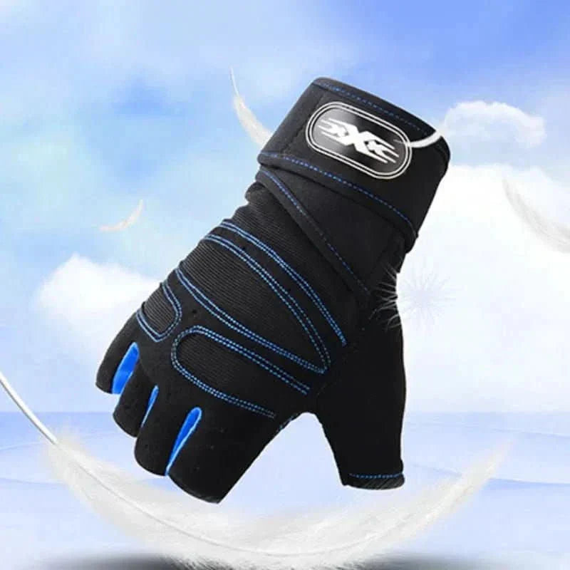 Weightlifting Gloves Wrist Wrap & Padded Palm Breathable Fabric