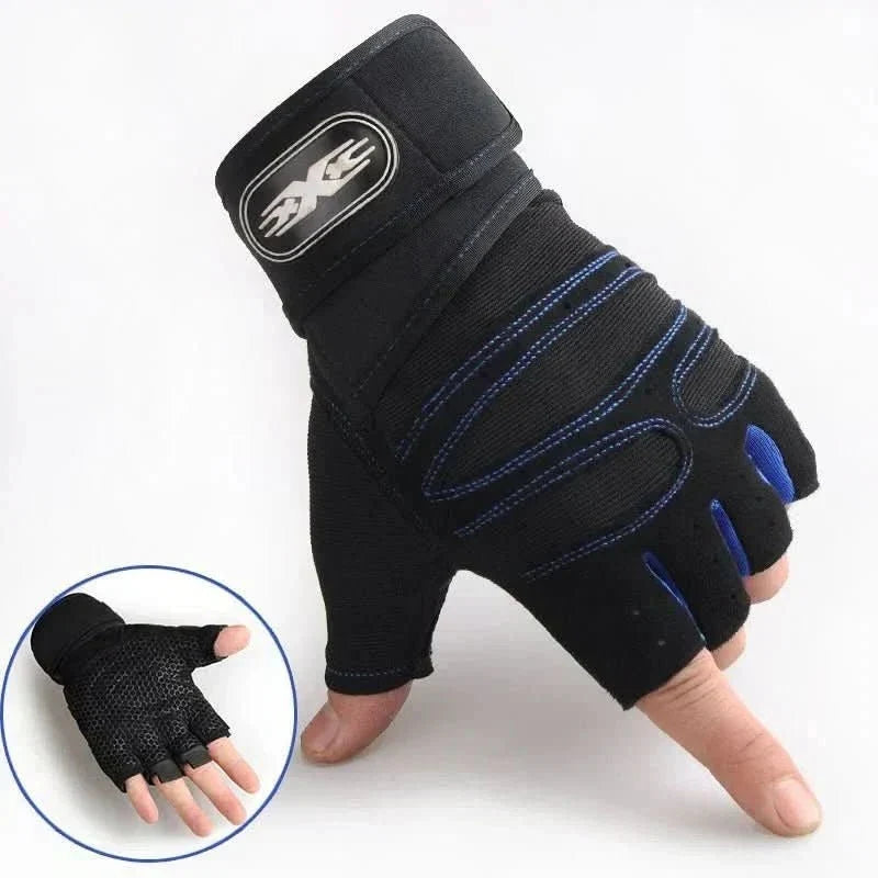 Weightlifting Gloves Wrist Wrap & Padded Palm Breathable Fabric