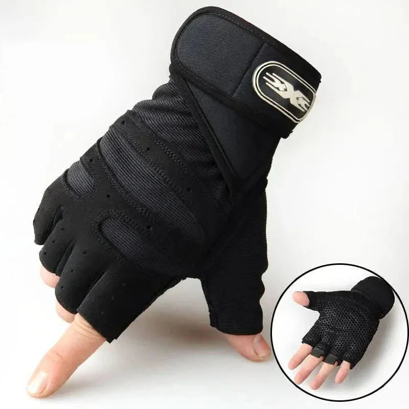 Weightlifting Gloves Wrist Wrap & Padded Palm Breathable Fabric