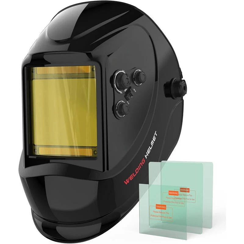 Welding Helmet Auto-Darkening True-Color Large Viewing Area