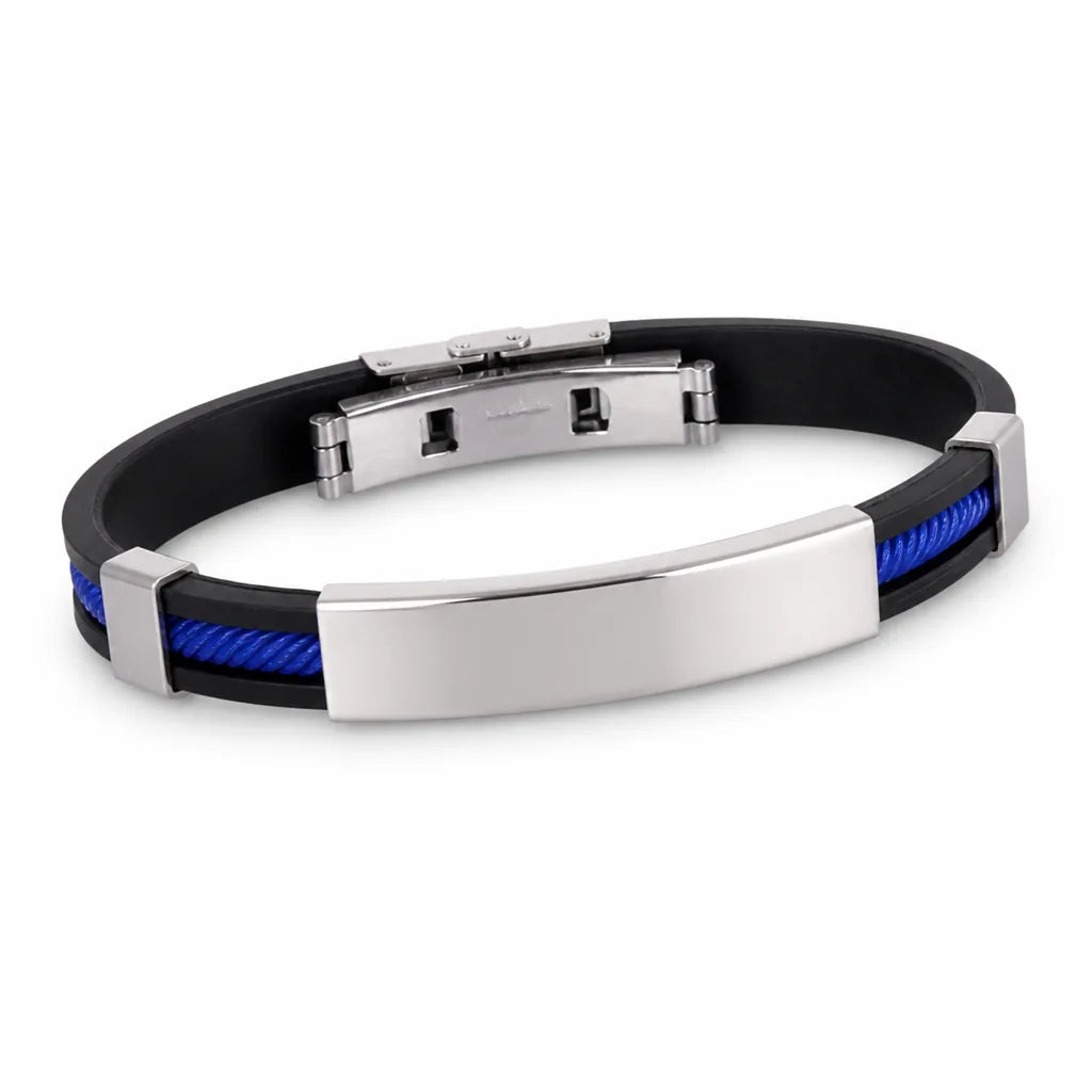 Wellness Bracelet Negative Ion Titanium Adjustable Fit