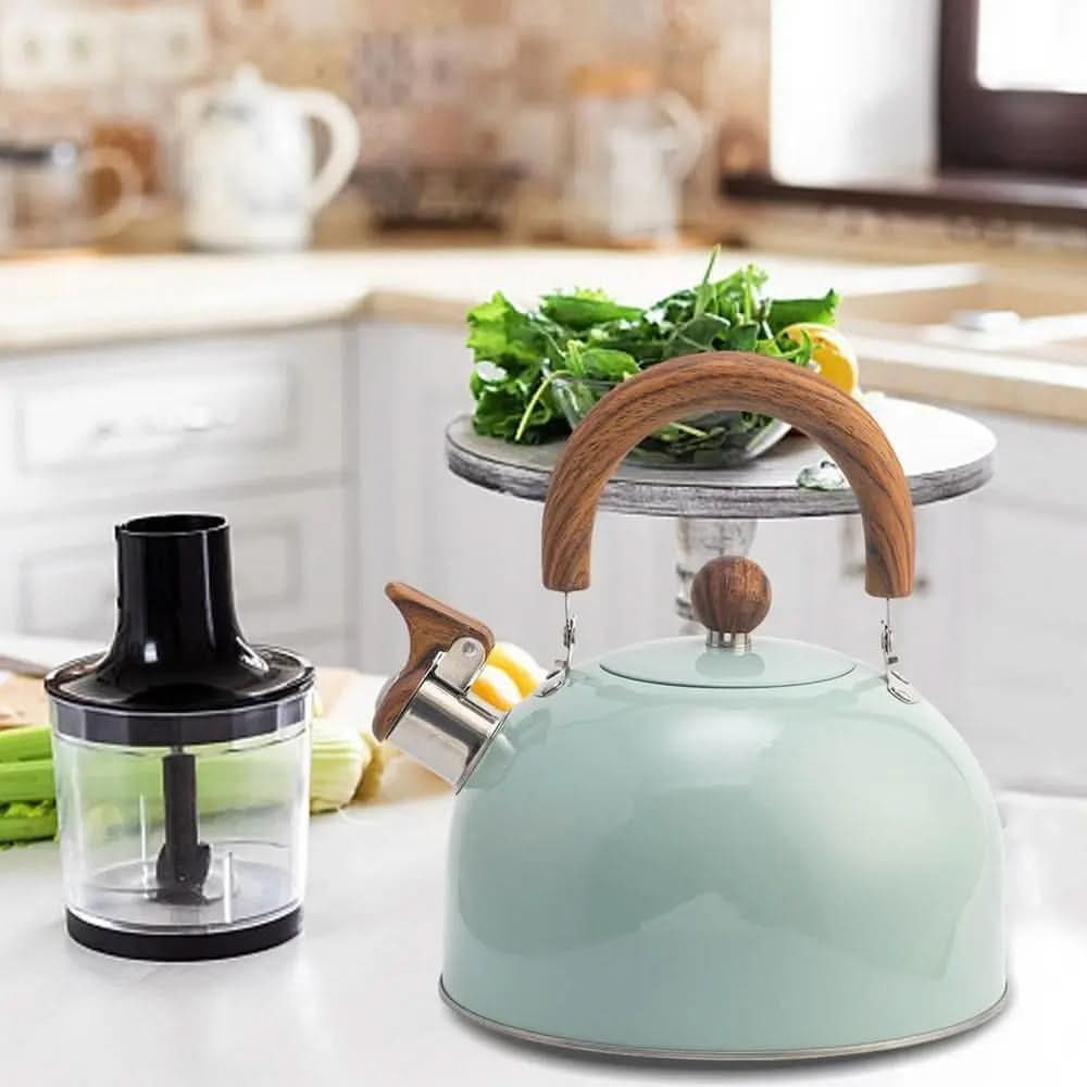 Whistling Kettle Stainless Steel 2.64 Qt All Cooktops