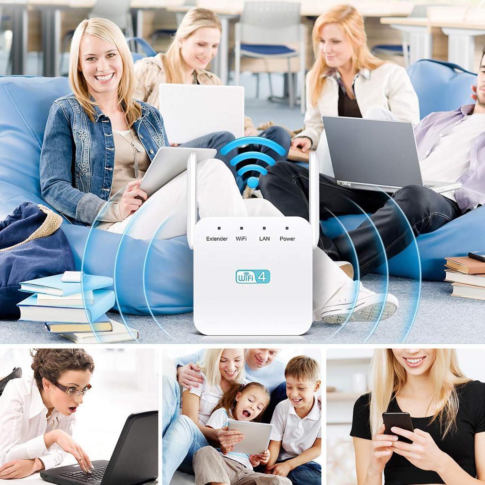WiFi Repeater Plug-In Long-Range Wall-Penetrating Antenna