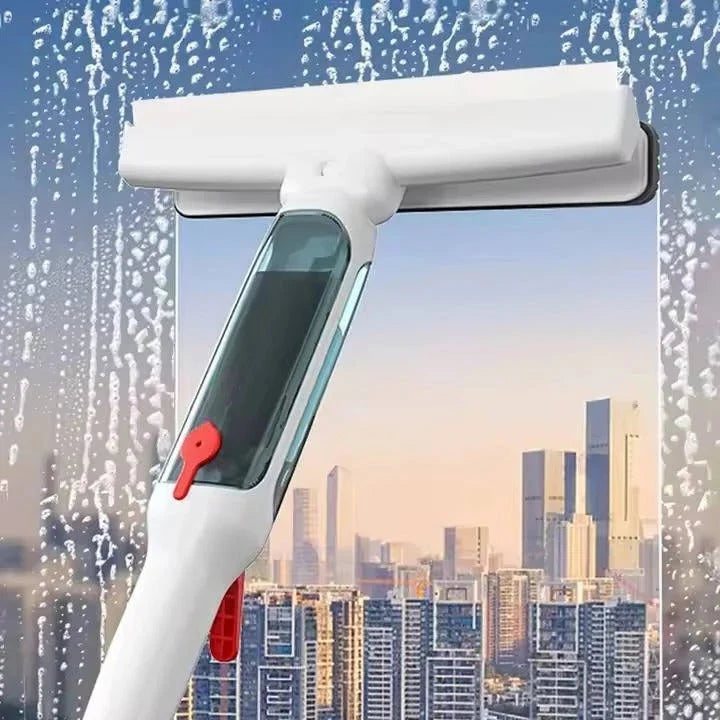 Window Cleaner Telescopic 51 Inch Microfiber & Squeegee