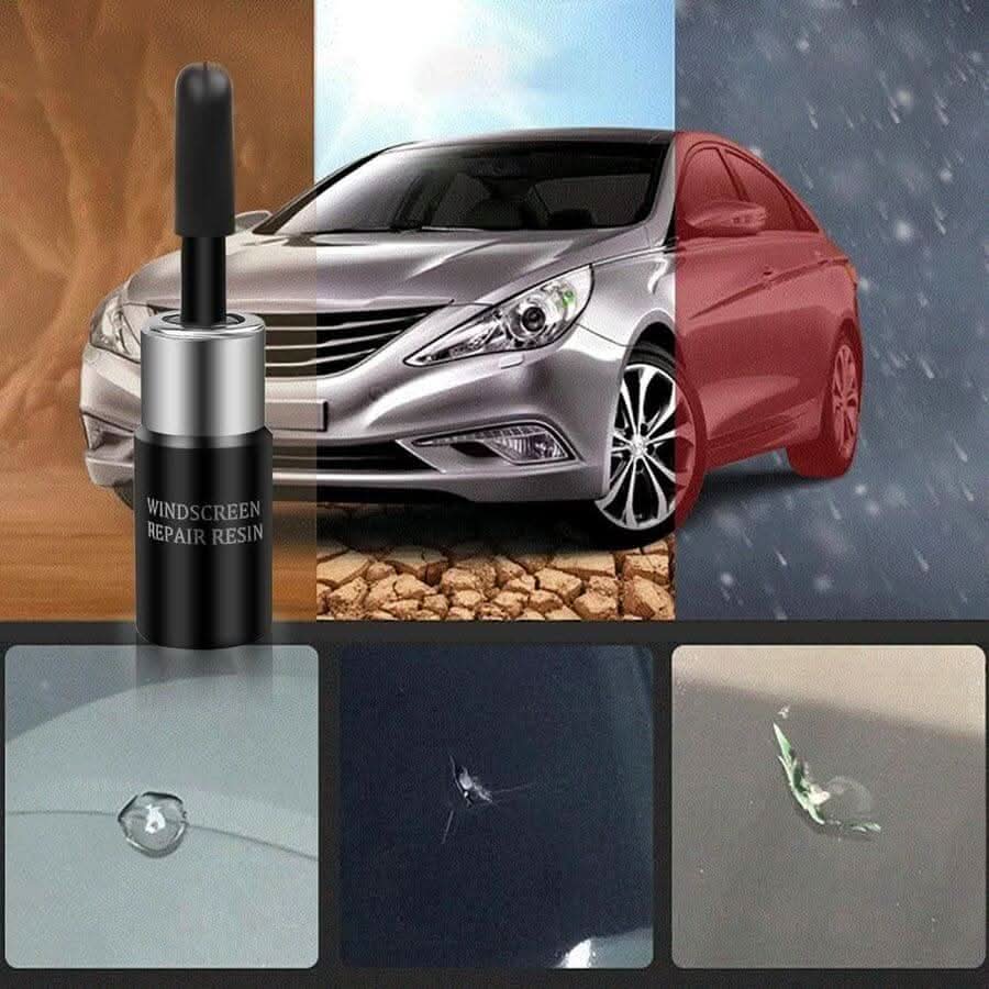 Windshield Repair Kit DIY Invisible Finish