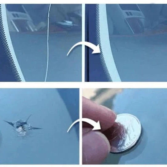Windshield Repair Kit DIY Invisible Finish