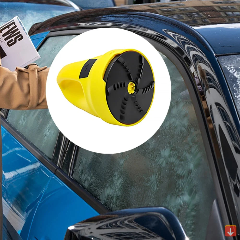 Windshield Scraper Electric Rotating Rechargeable Scratch-Free