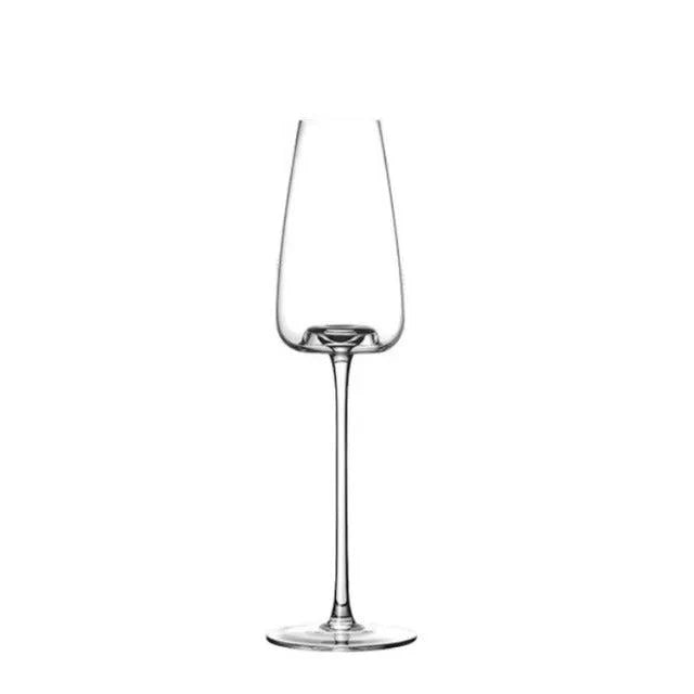 Wine Glasses Handmade Lead-Free Crystal Stemmed Design