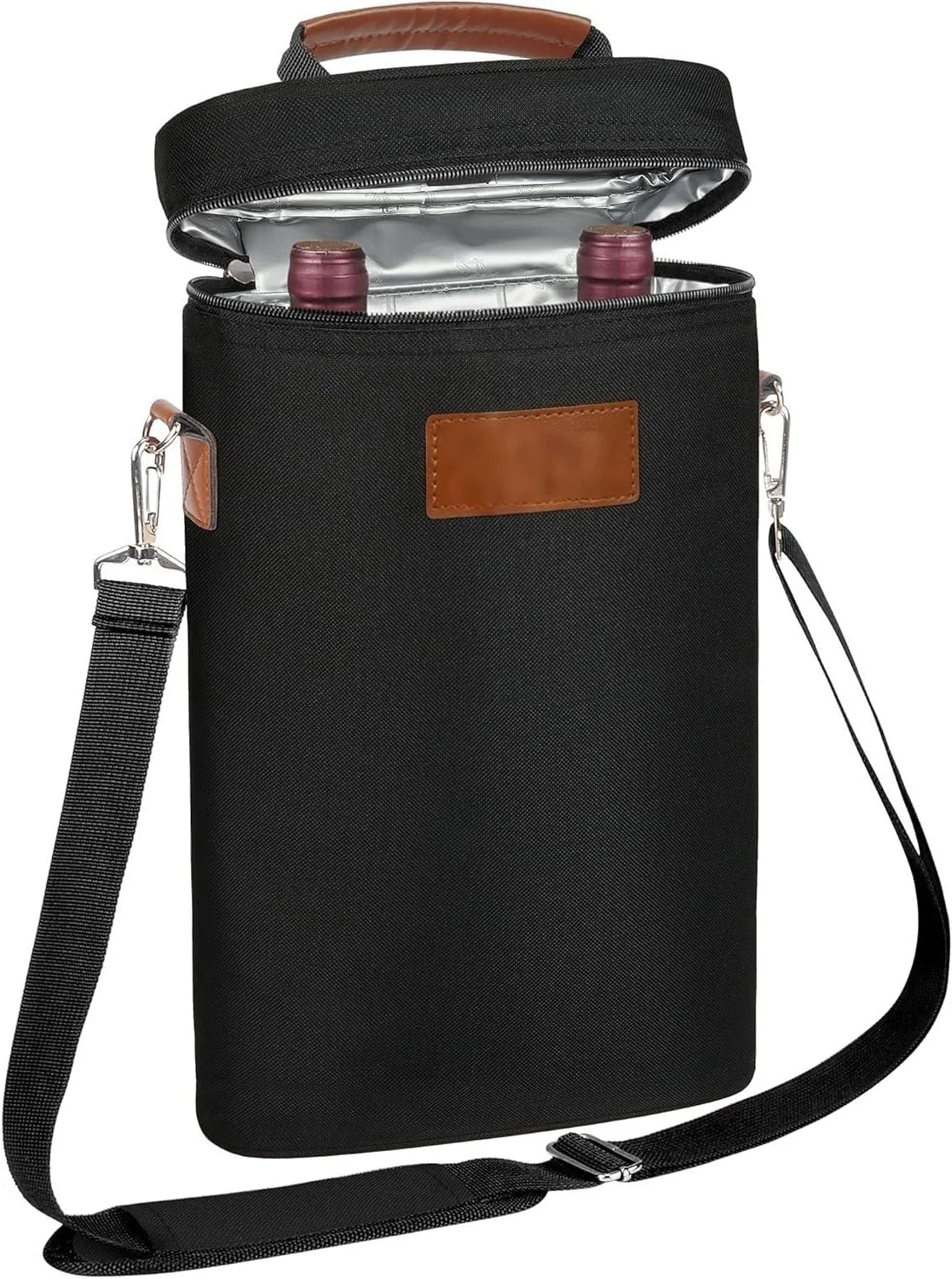Wine Tote Insulated & Leakproof Padded Divider