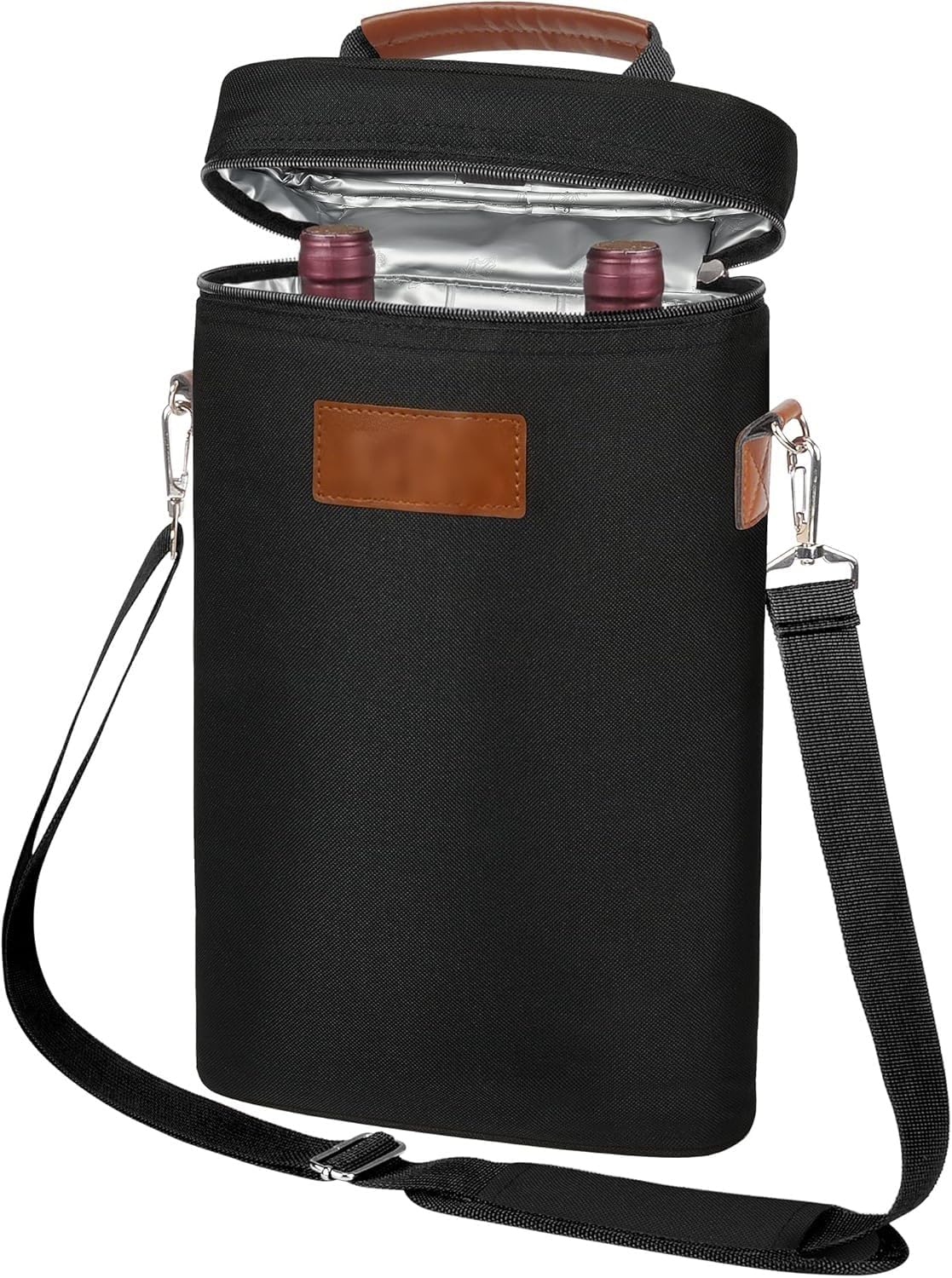 Wine Tote Insulated & Leakproof Padded Divider