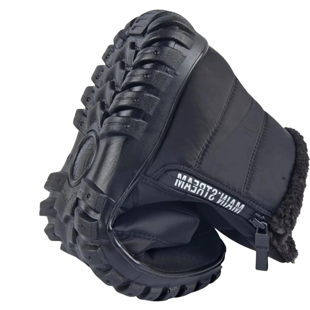 Winter Boots Waterproof Side Zip Warm Lining Non-Slip Grip