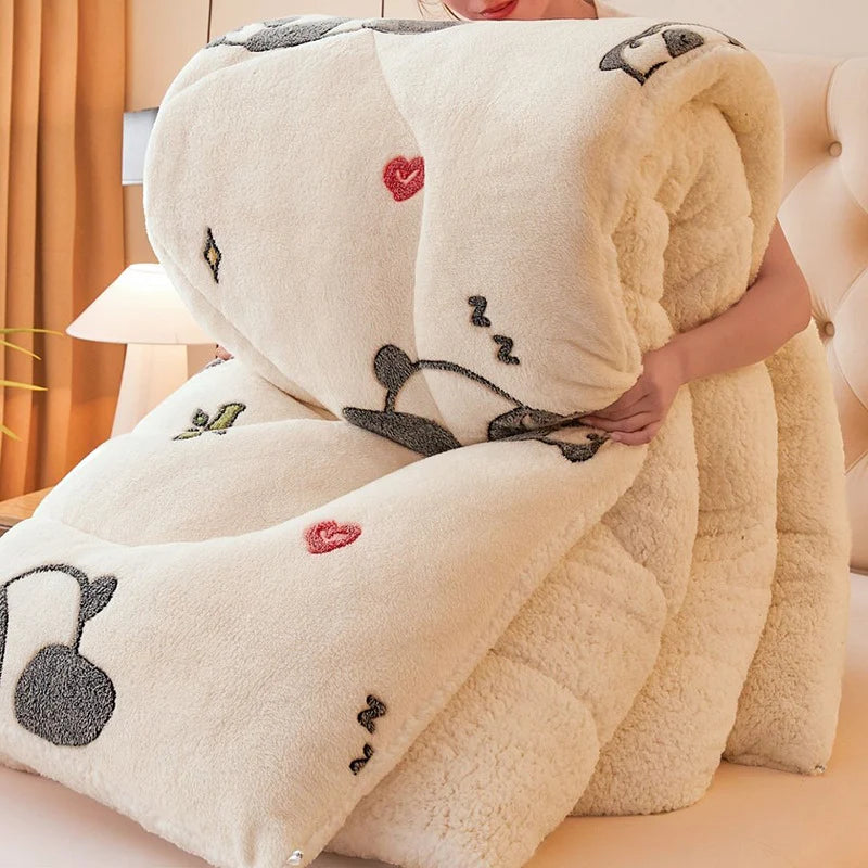 Winter Duvet Polyester-Filled Washable Quick-Drying