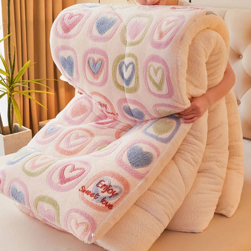 Winter Duvet Polyester-Filled Washable Quick-Drying