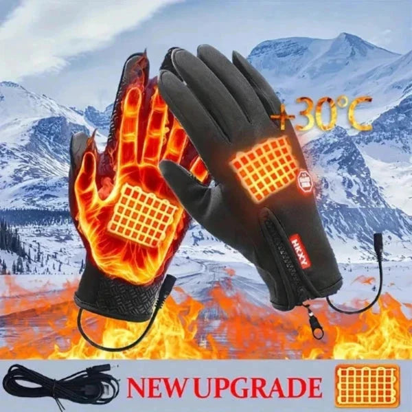 Winter Gloves Waterproof Windproof Touchscreen Compatible
