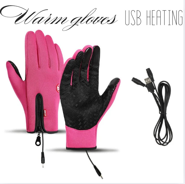 Winter Gloves Waterproof Windproof Touchscreen Compatible