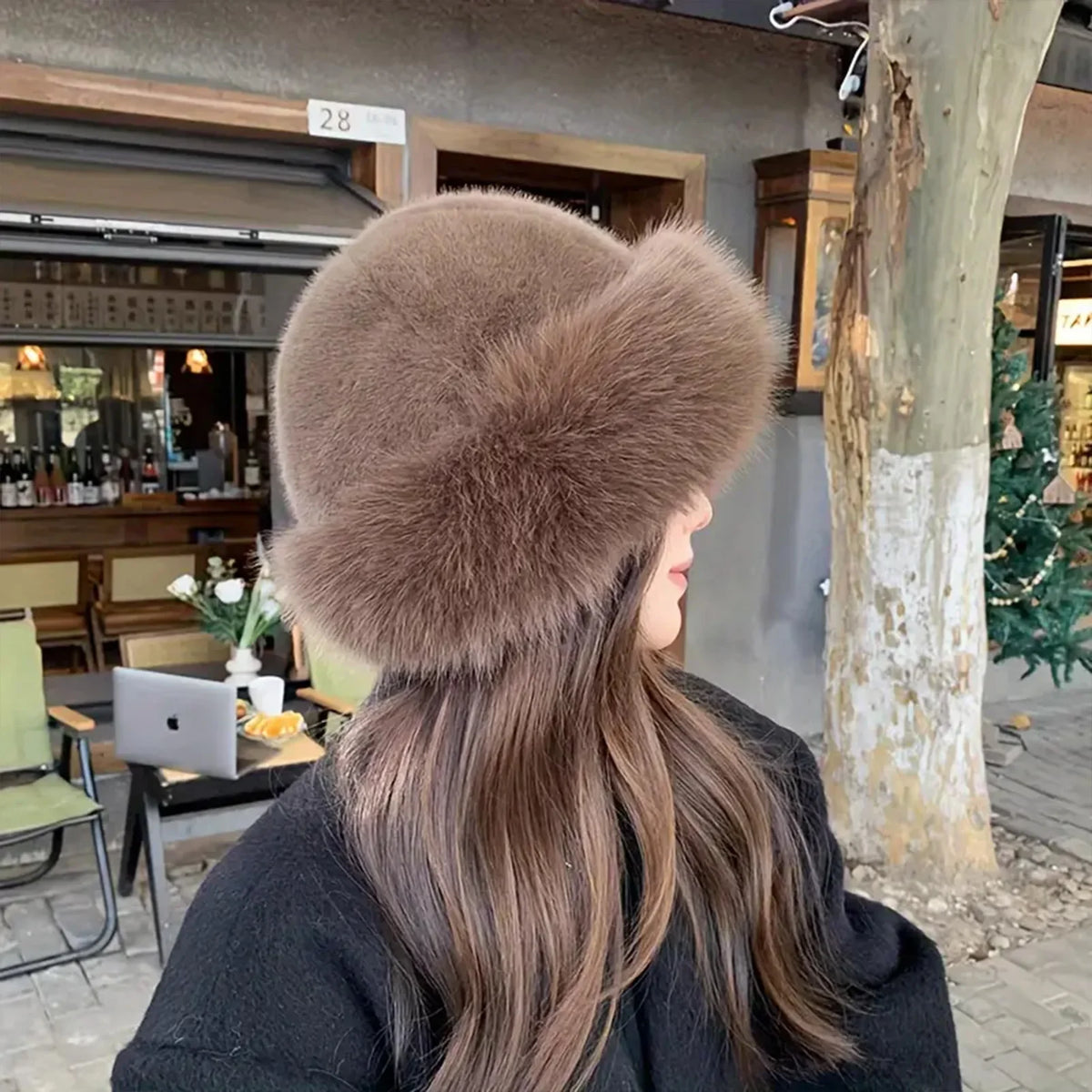 Winter Hat Soft Lined Ear Flaps Stretchy Fit