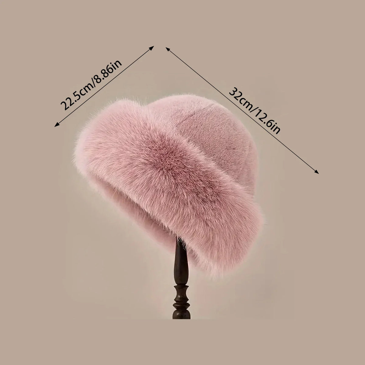 Winter Hat Soft Lined Ear Flaps Stretchy Fit