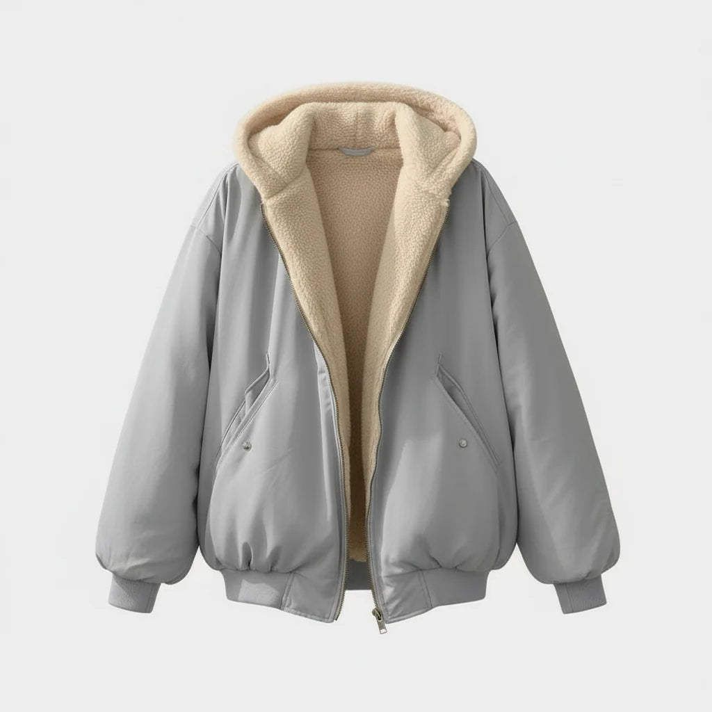Winter Jacket Oversized Fit Polyester Shell & Fill