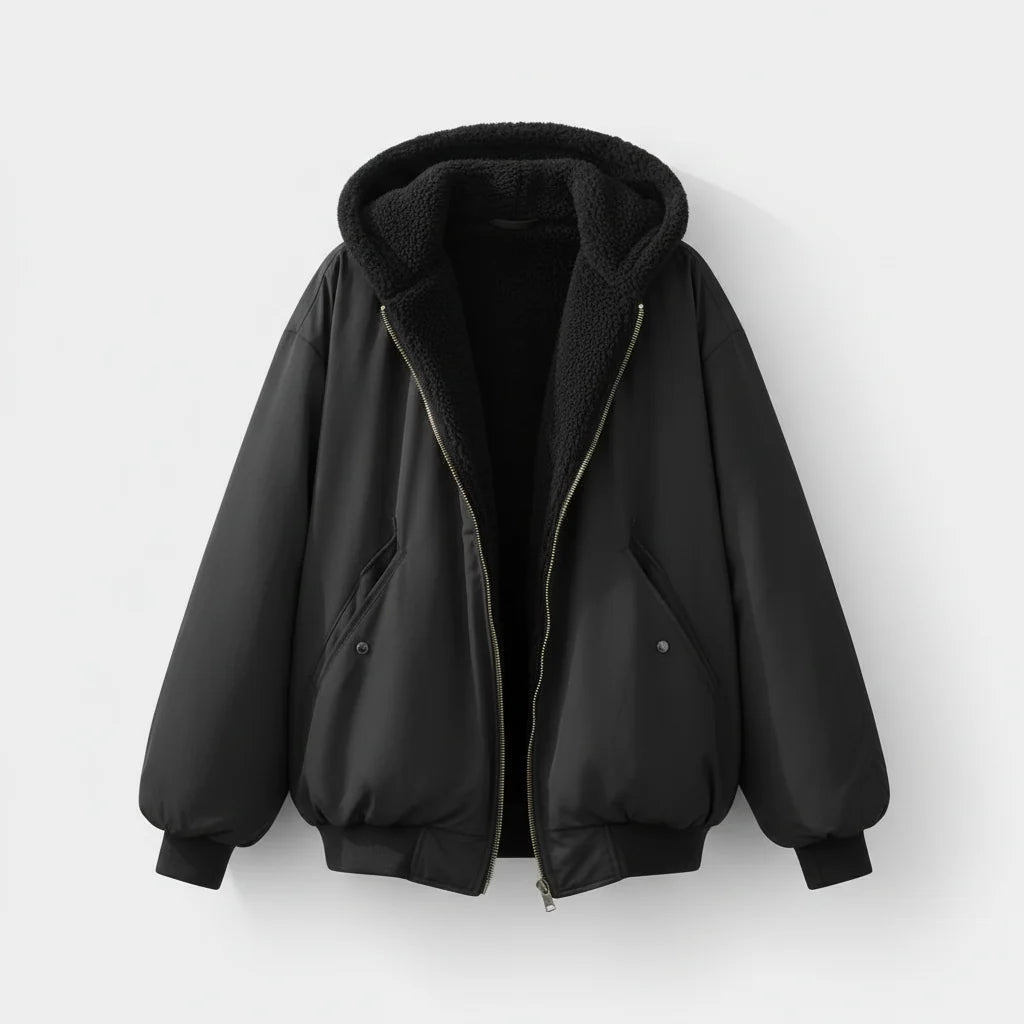Winter Jacket Oversized Fit Polyester Shell & Fill