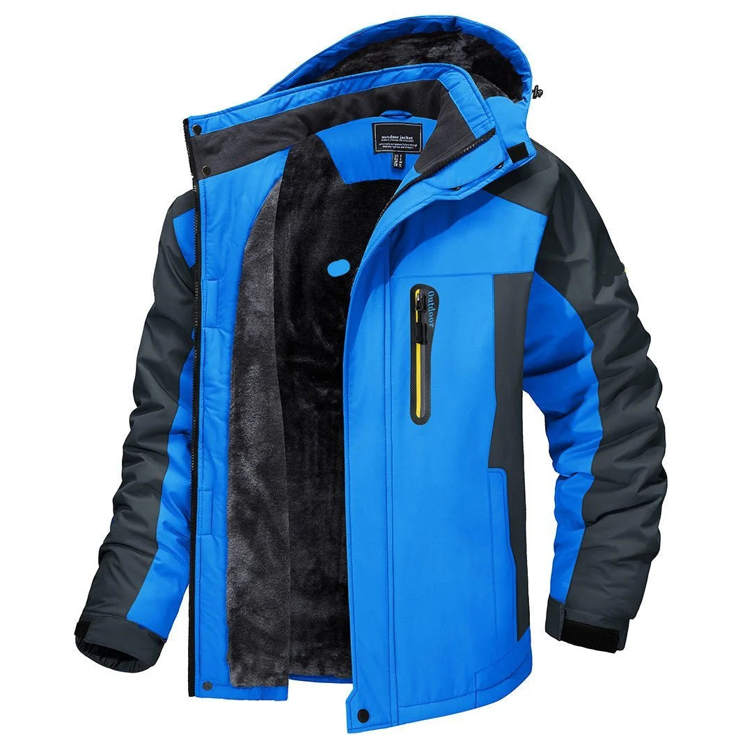 Winter Jacket Waterproof Windproof & Breathable Performance Fabric