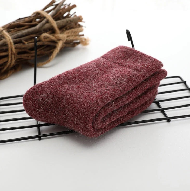 Winter Socks Cashmere Blend Warm & Breathable Knit