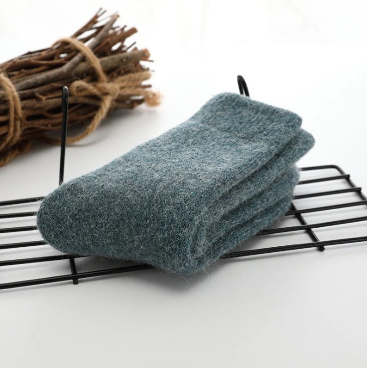 Winter Socks Cashmere Blend Warm & Breathable Knit