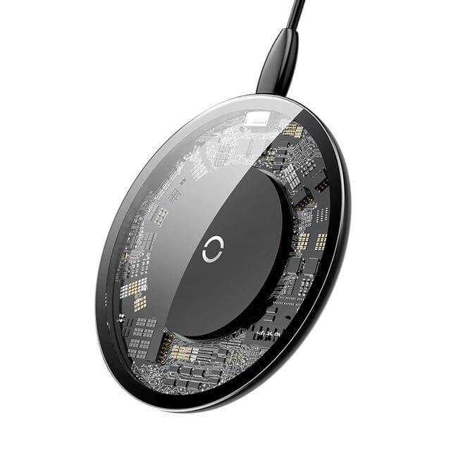 Wireless Charging Pad Glass & Aluminium Alloy Up to 10W