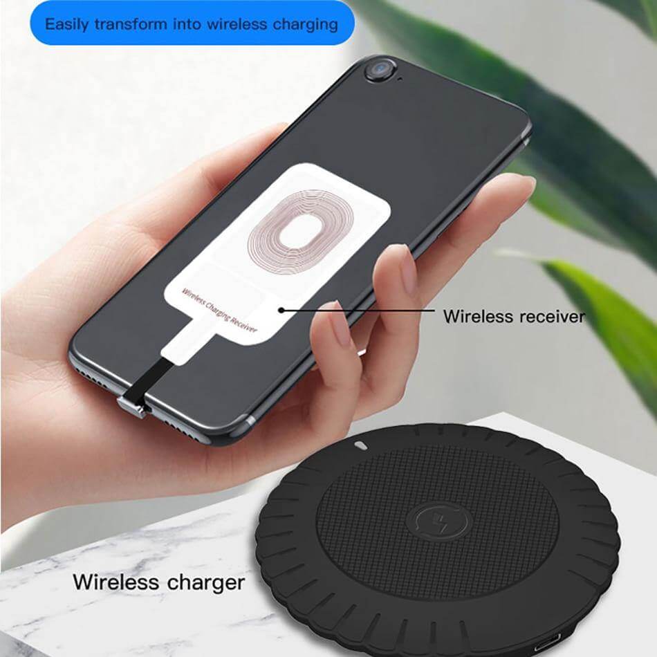 Wireless Charging Receiver Qi & A4WP Compatible Slim Design