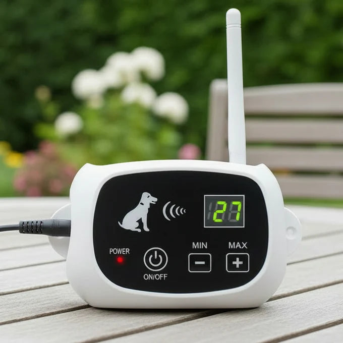Wireless Dog Fence System Adjustable Radius Gradual Correction