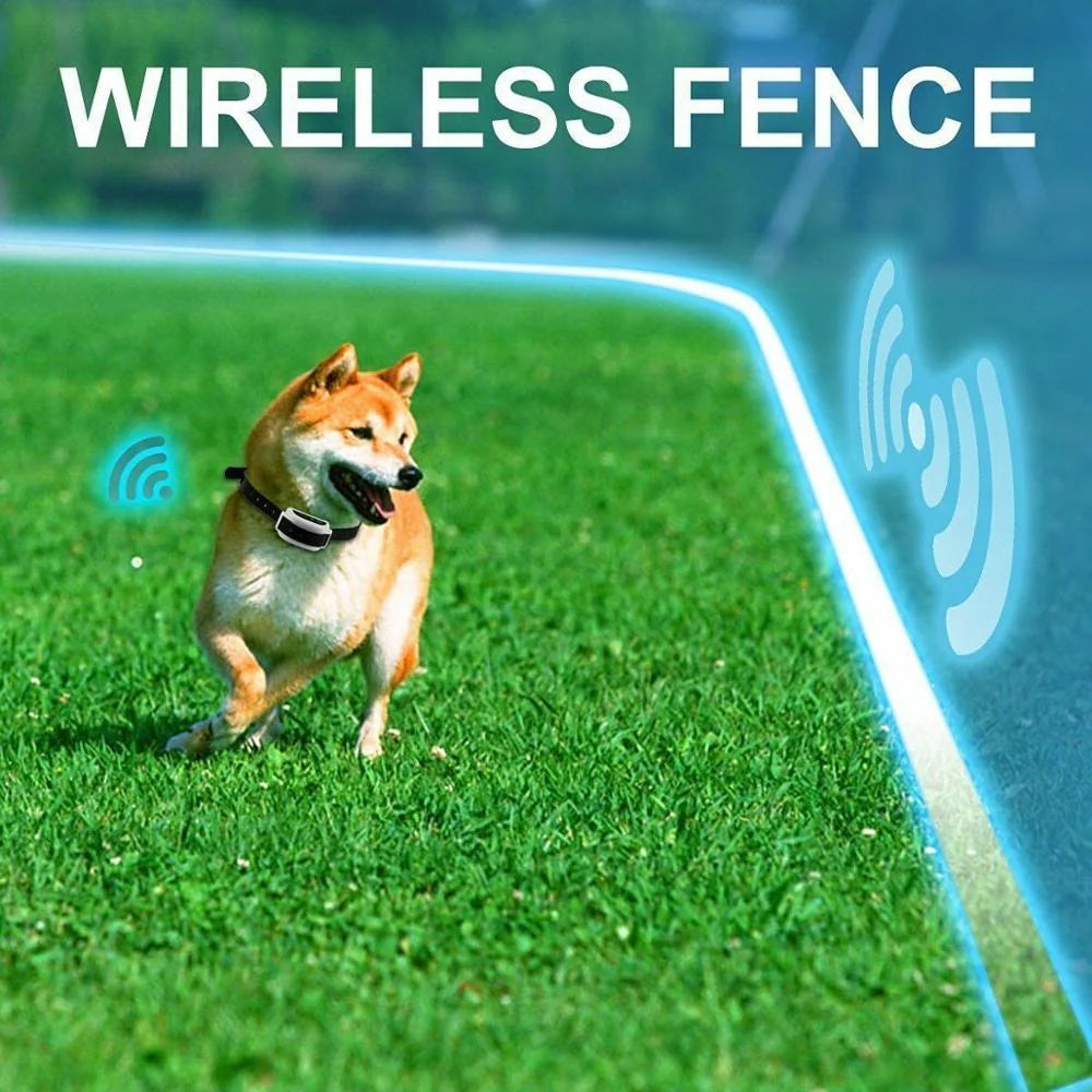 Wireless Dog Fence System Adjustable Radius Gradual Correction