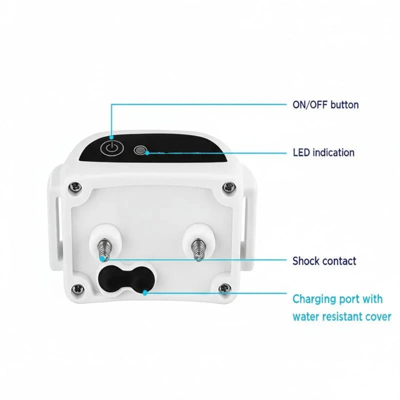 Wireless Dog Fence System Adjustable Radius Gradual Correction