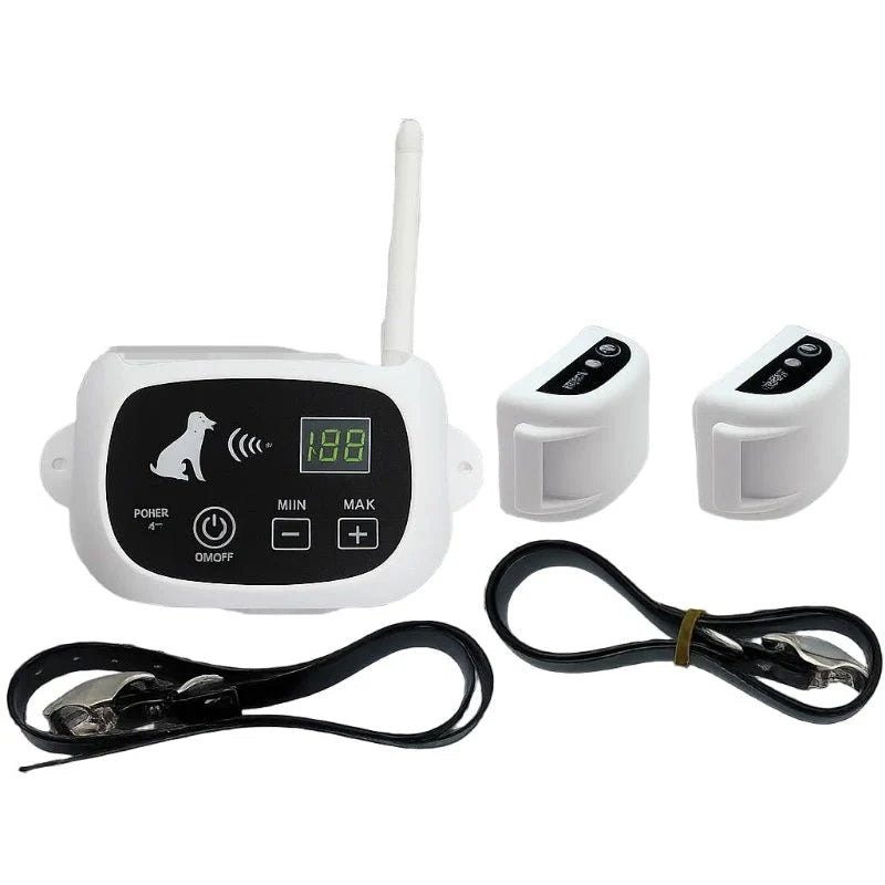 Wireless Dog Fence System Adjustable Radius Gradual Correction
