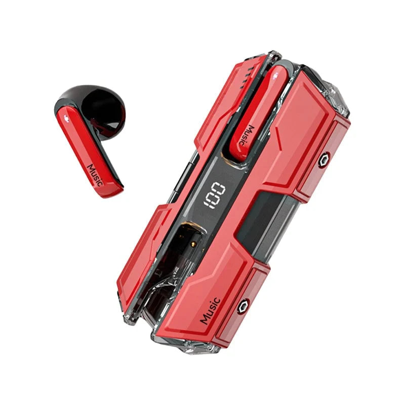 Wireless Earbuds Semi-In-Ear 48-Hour Battery Touch Controls