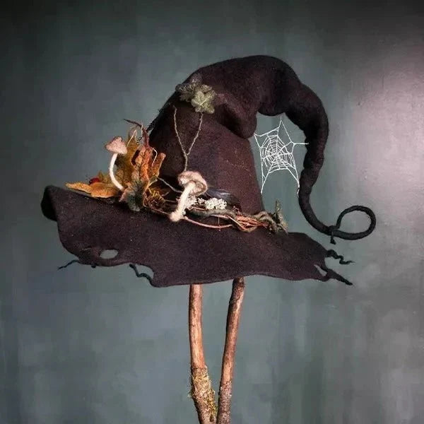 Witch Hat Adjustable Fit Lightweight & Soft