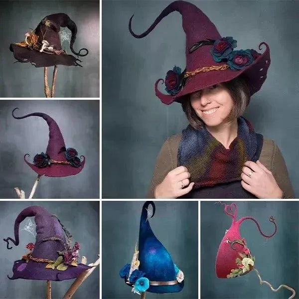 Witch Hat Adjustable Fit Lightweight & Soft