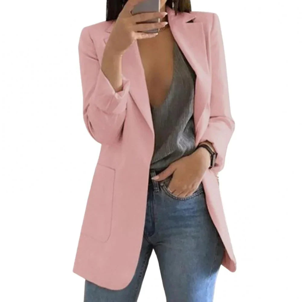 Women's Blazer Wool Lightweight Regular Fit