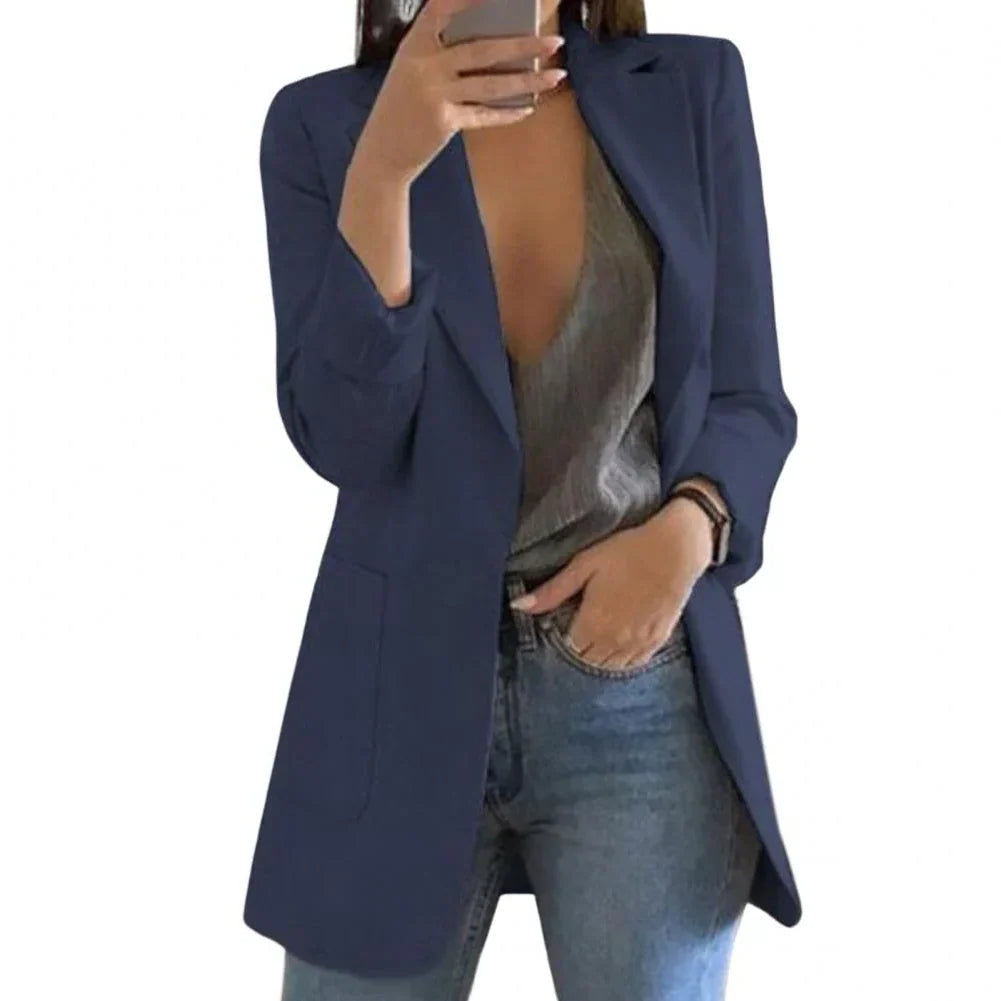 Women's Blazer Wool Lightweight Regular Fit