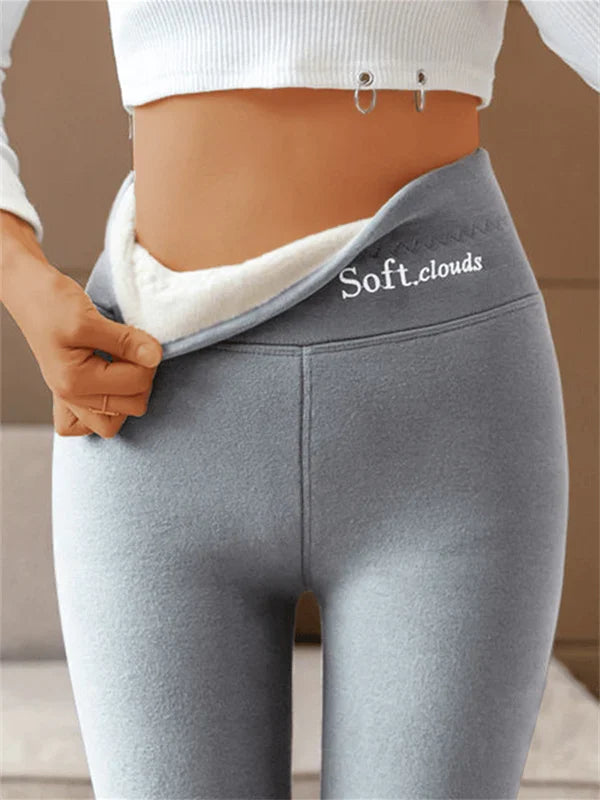 Women's Leggings Fleece-Lined Stretch Fit