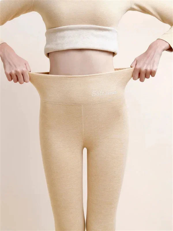 Women's Leggings Fleece-Lined Stretch Fit