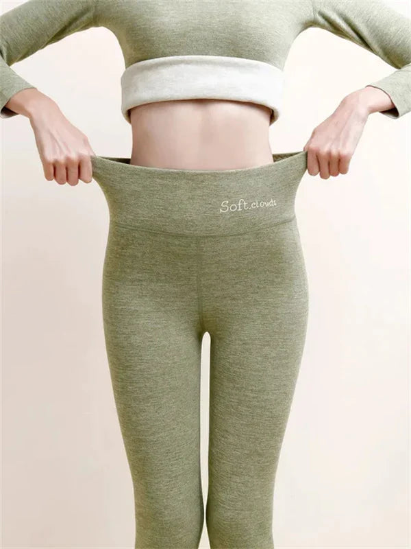 Women's Leggings Warm Lined Stretch Fit