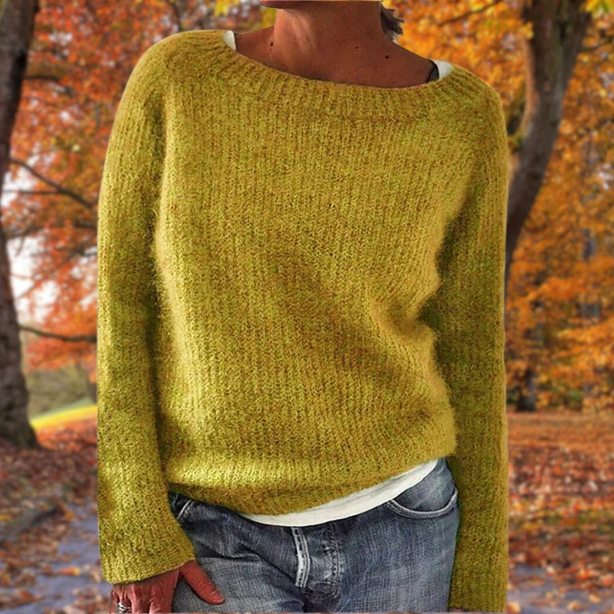 Women's Sweater Merino Wool Lightweight Relaxed Fit