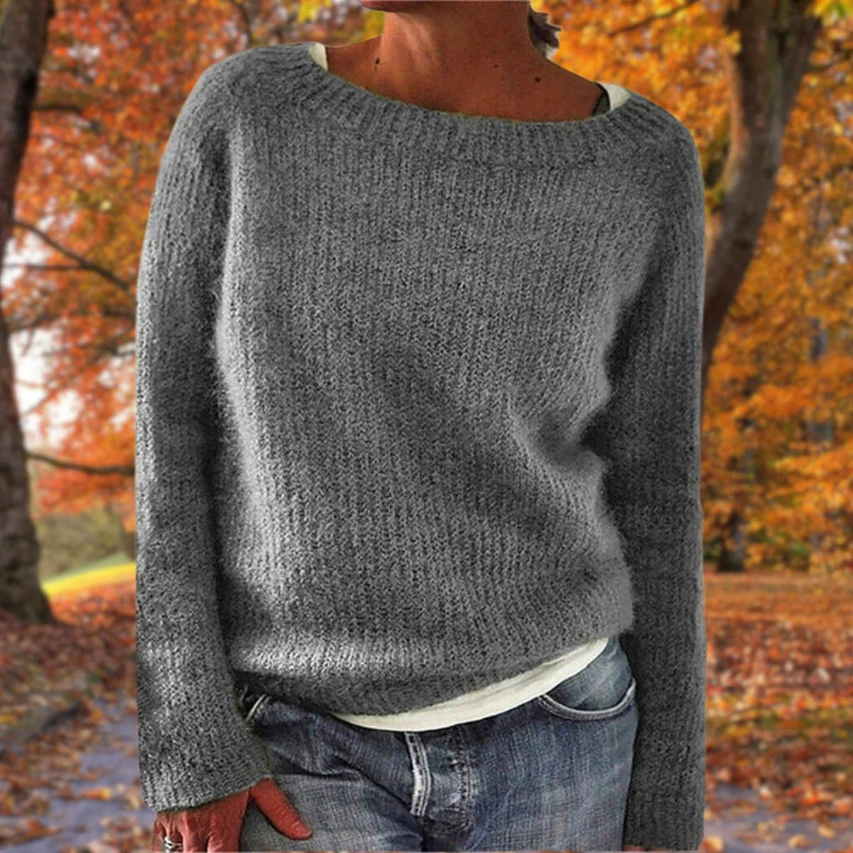 Women's Sweater Merino Wool Lightweight Relaxed Fit