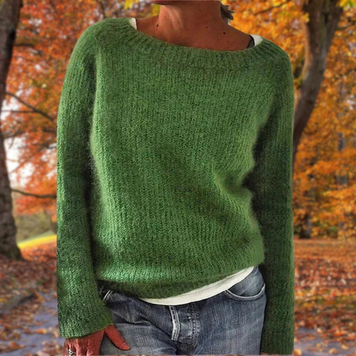 Women's Sweater Merino Wool Lightweight Relaxed Fit