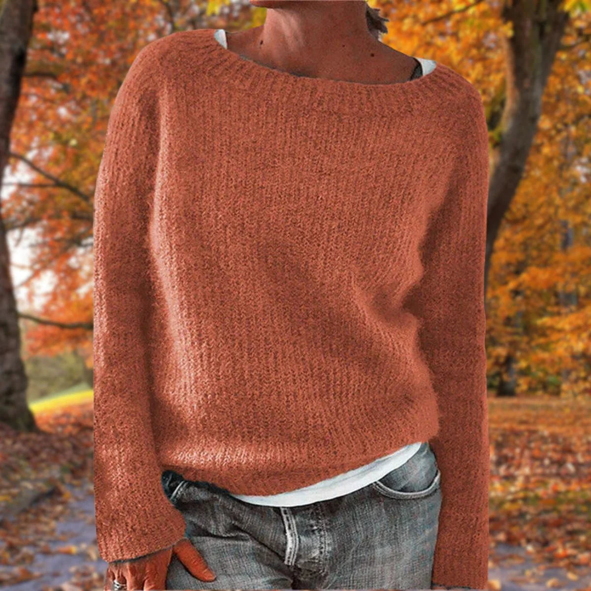 Women's Sweater Merino Wool Lightweight Relaxed Fit