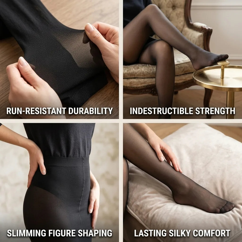 Women's Tights Indestructible Run-Resistant Slimming