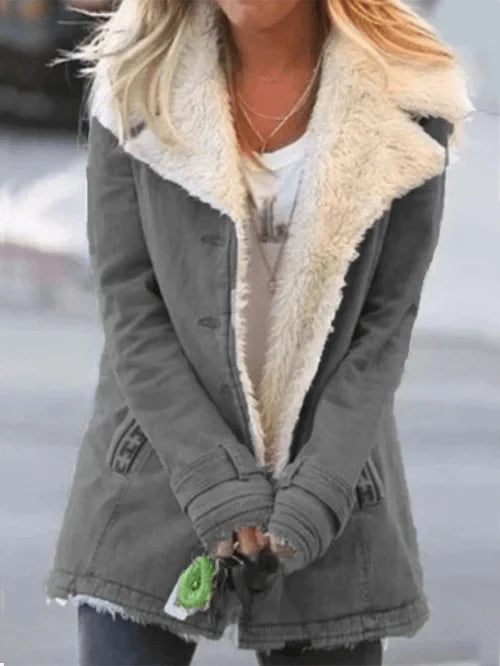 Women's Winter Jacket Soft Warm Lining Elegant Cut
