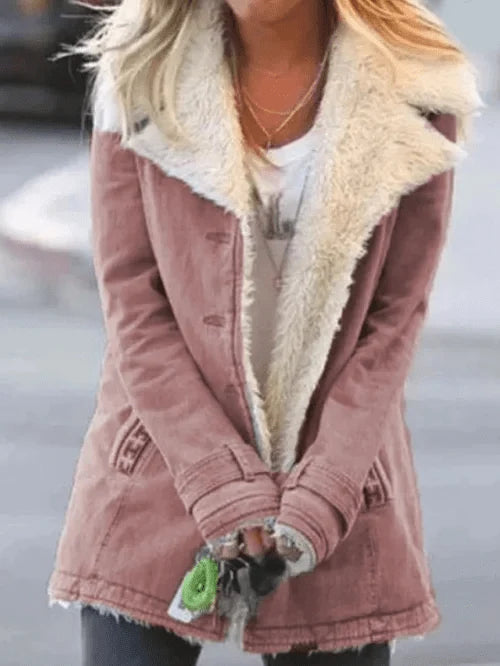 Women's Winter Jacket Soft Warm Lining Elegant Cut