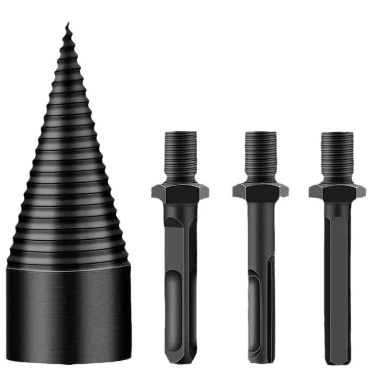 Wood Splitting Drill Bit Carbon Steel Universal Shank